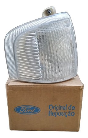 Pisca Seta Escort Xr3 Mk4 Cristal Cibié Logo Ford Original Cristal