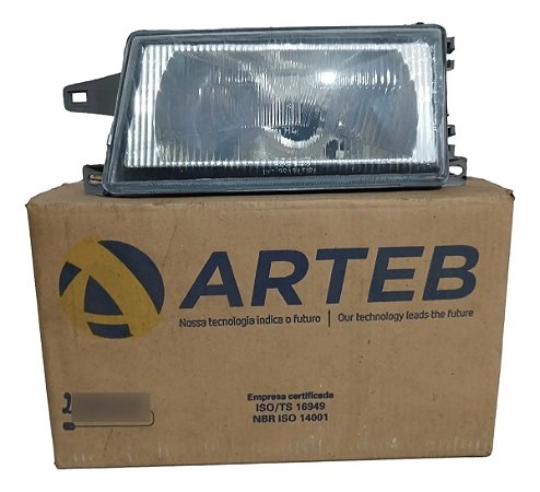 Farol Fiat Uno Prêmio Elba 91 / 05 Arteb Original Esquerdo/motorista
