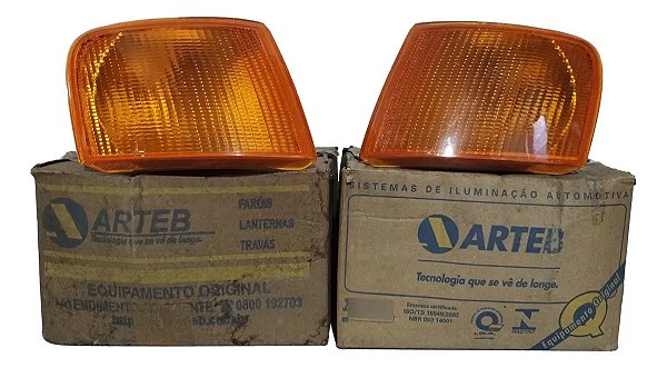 Par Pisca Seta Escort 93 / 96 Sapão Âmbar Arteb Original