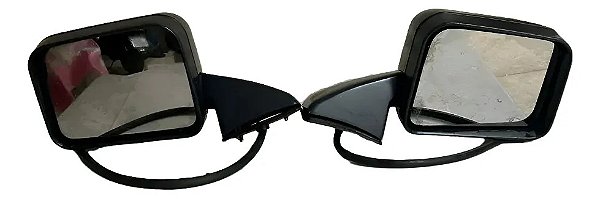 Par Retrovisor Elétrico Gm D20 Original Metagal  Pé Ferro