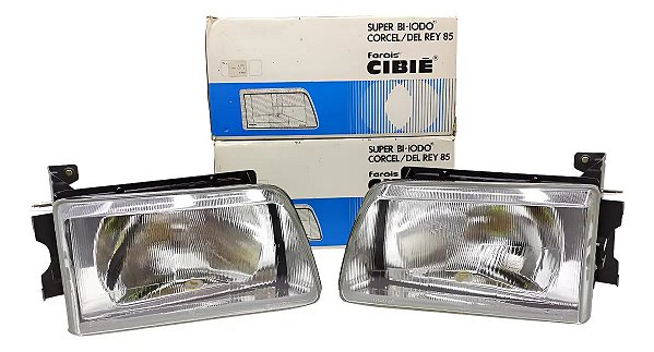 Par Farol Del Rey Pampa Corcel 85 A 96 Original Cibié Ambos Lados