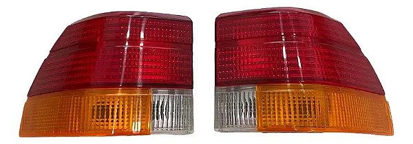 Par Lanterna Traseira Ford Royale 2 Portas Arteb Original Ambos Lados Tricolor