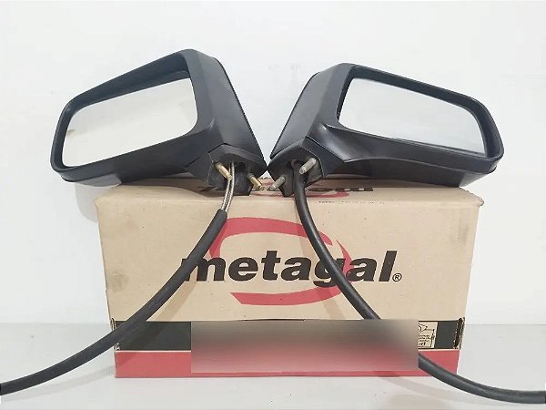 Par Retrovisor Manual Ford Corcel Del Rey 83/ Orig Metagal