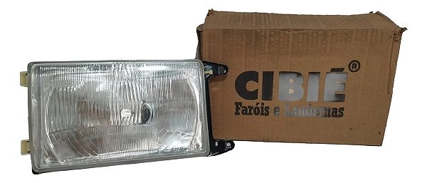 Farol Gol Gt Voyage Parati 86 Assimétrico Original Cibié Esq Esquerdo