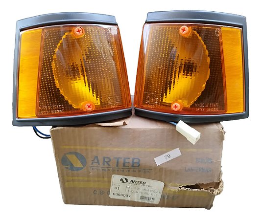 Par Pisca Seta Fiat 147 Spazio Âmbar Original Arteb Âmbar