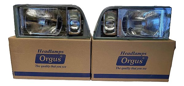 Par De Farol D20 Bonanza Veraneio Orgus 89 / 94 Padrão Cibie Ambos Lados