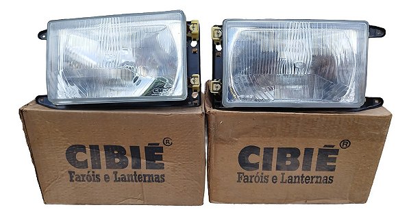 Par Farol Vw Voyage Parati Gol Gt 86 Original Cibié Bi-odo Ambos Lados