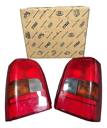 Par Lanterna Traseira Parati G2 95 / 99 Trw Original Ambos Lados Vermelho