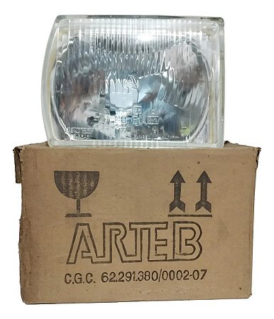 Farol Vw Gol Bx 1980 Até 1985 Arteb Original Novo Direito Direito