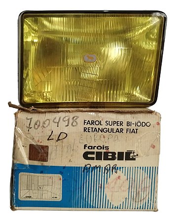 Farol 147 Europa Direito Amarelo Bi-odo Original Cibié Direito/passageiro