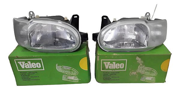 Par Farol Ford Escort Zetec 97 / 02 Original Valeo Cibié Ambos Lados
