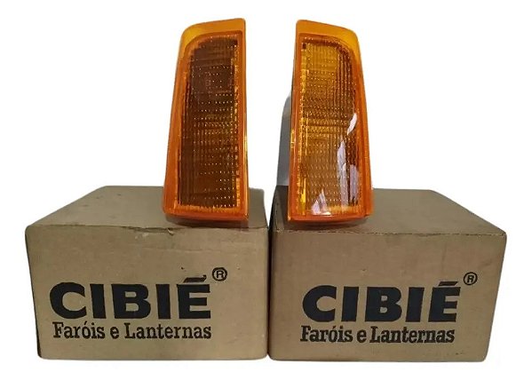 Par Pisca Seta Gm Monza 88/90 Âmbar Original Cibie Novo Zero