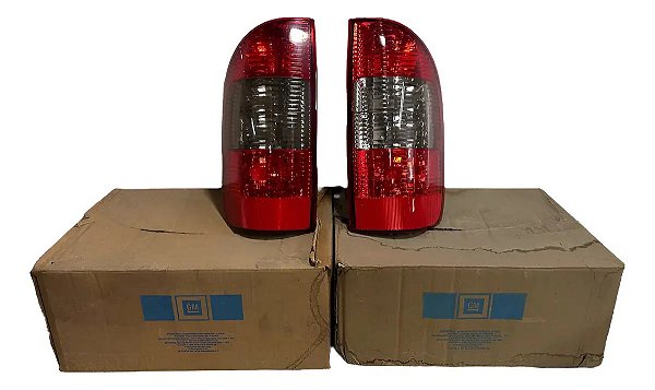 Par Lanterna S10 2001 A 2007 Fumê Original Cibiê Valeo Gm Ambos Lados Original
