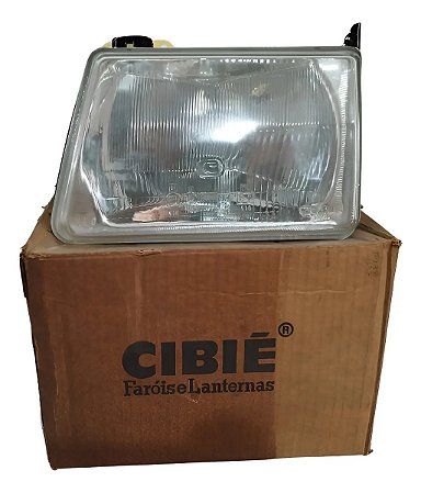 Farol Escort 84 / 86 Assimétrico Original Cibié Esquerdo Esquerdo/motorista
