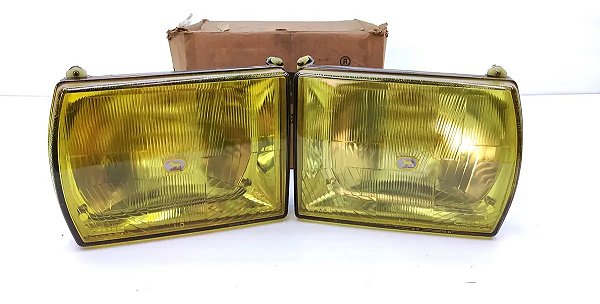 Par Farol Gol Bx 81 82 83 84 Original Cibié Amarelo Bi-iodo Ambos Lados