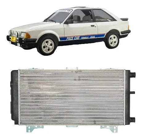 Radiador Água Escort 83 / 86 Original Visconde Rv2281