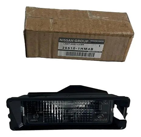 Lanterna Placa Nissan March 2014 A 2018 Original 265101hm4b