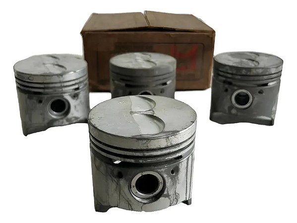 Jogo De Pistoes (76mm) 0,20 Do Motor Alc/gas Fiat 1050/1300