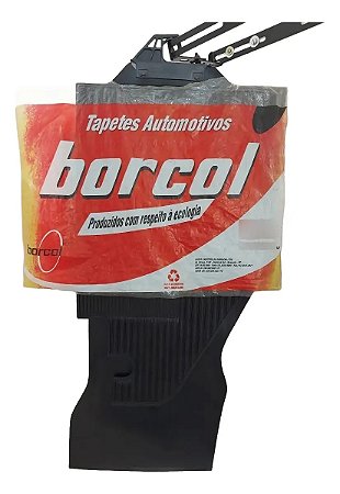 Jogo Tapete Borracha Borcol Original Vw Fusca Todos Modelos Preto