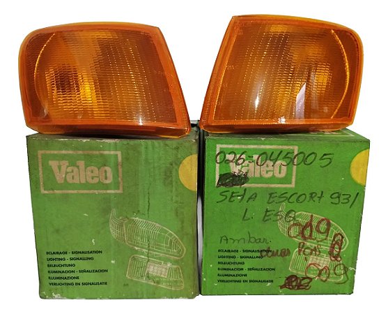 Par Pisca Seta Escort Sapão 93 / 96 Âmbar Original Cibié