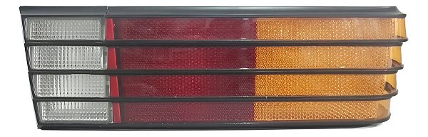 Lanterna Traseira Ford Corcel Ii 78/84 Original Friso Preto  Direito Tricolor Friso Preto