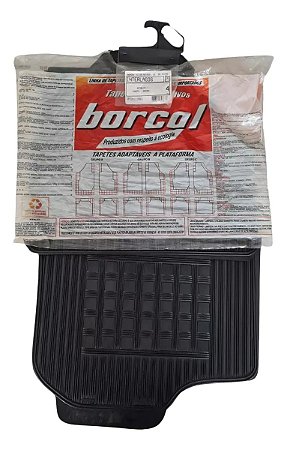 Jogo Tapete Borracha Gm Astra 99 / 12  Borcol Original Preto