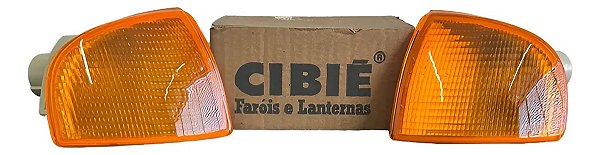 Par Pisca Seta Gol G2 Bola 95 / 99 Âmbar Original Cibié Âmbar