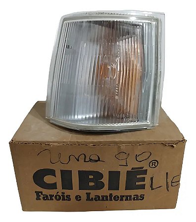 Pisca Seta Fiat Uno 91 / 04 Cristal Esquerdo Original Cibie