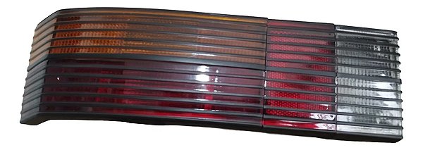 Lanterna Traseira Passat Pointer Cofran Época Esquerdo/motorista Tricolor Friso Preto