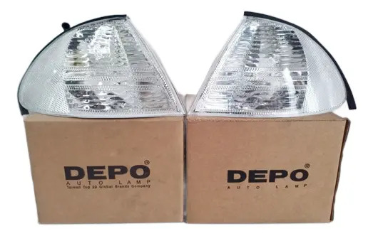 Par Pisca Seta Cristal Bmw Série 3 98/01 Original Depo Novo