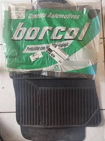 Jogo Tapetes Borracha Borcol Corsa Astra Original Novo Zero  Preto