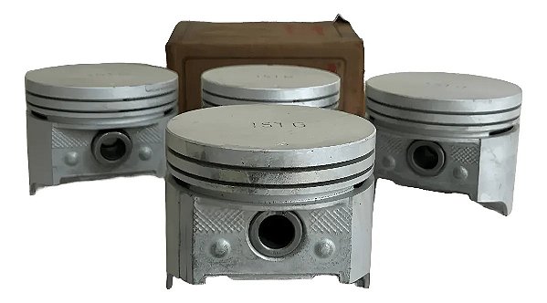 Jogo Pistao Opala Caravan C10 151 4cc Gas 1,00 Metal Leve