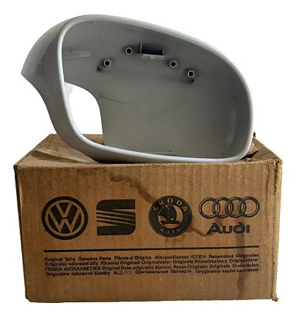 Capa Retrovisor Le New Beetle 2000 A 2005 Original Vw Cinza
