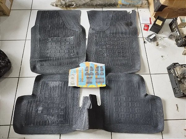 Jogo Tapete Gm Kadett E Ipanema Cinza Adan Original Época  Cinza