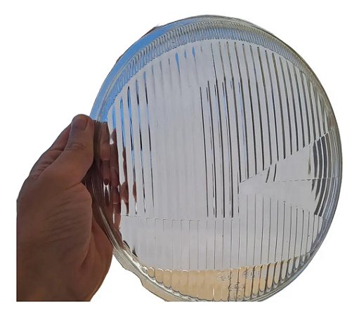 Lente Vidro Farol Fusca Arteb Hella Olho Boi Original