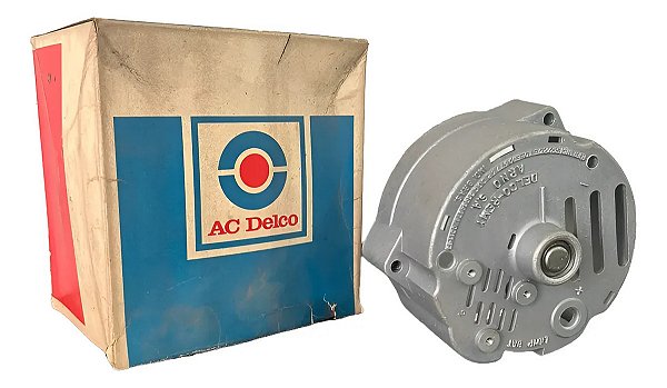 Tampa Alternador Chevette Ac Delco Original 7332315 Cinza