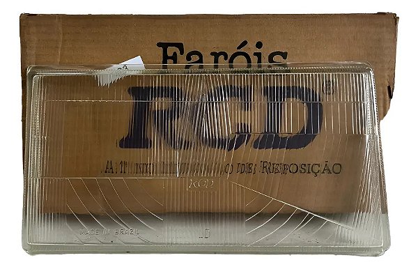 Lente Vidro Farol Gol Voyage Parati 87 / 90 Rcd Direito
