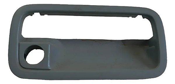 Moldura Maçaneta Externa Porta Diant Ld Omega 93/98 Cinza Dianteira