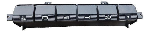 Conjunto Moldura De Botões Painel Fiat Tempra Original Novo Preto