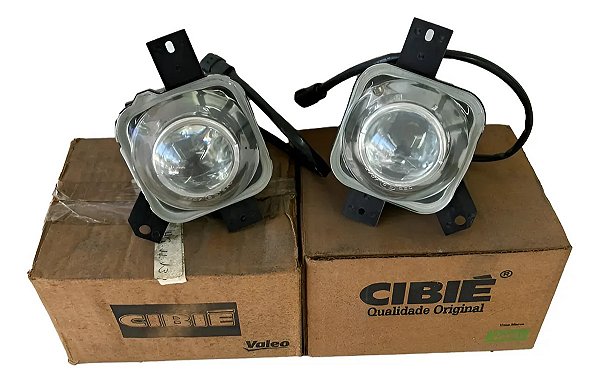 Par Farol Milha Gol G3 99/ 05 Cibié Original Novo Cristal