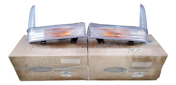 Par Pisca Lanterna F250 Cristal Original Cibié Ford