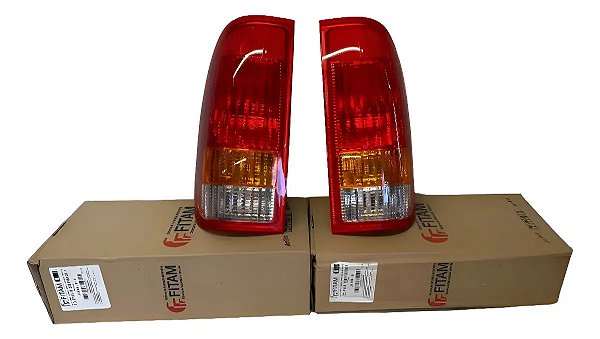 Par Lanterna F250 99 A 11 Tricol Fitam Padrão Original Cibiê Ambos Lados Tricolor