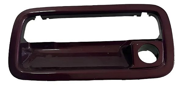 Moldura Maçaneta Externa Porta Diant Le Omega 93/98 Vermelho Dianteira