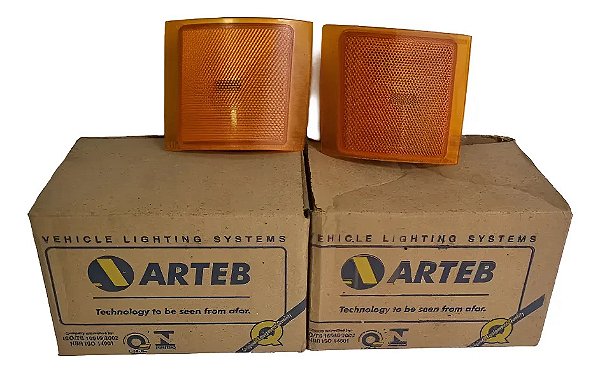 Par Pisca Lateral Silverado Arteb 2500073/2500074 Âmbar
