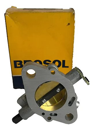Base Carburador Ld Fusca Kombi Dupla Gasolina Brosol 114369