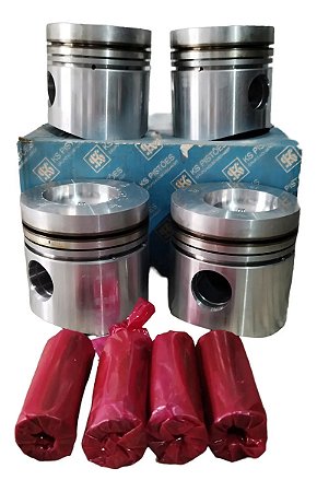 Jogo Pistão Motor Mwm D226 105mm Std