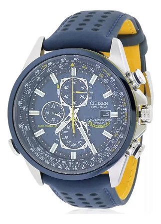 Relógio Citizen Eco Drive Blue At8020-03l Azul Blue