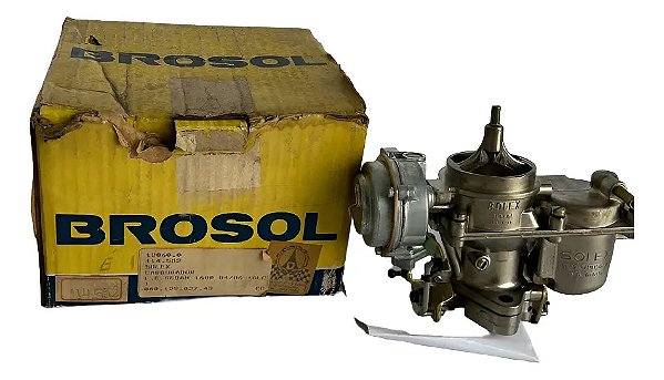 Carburador Fusca 1600 Álcool Le Solex Brosol 04012902743