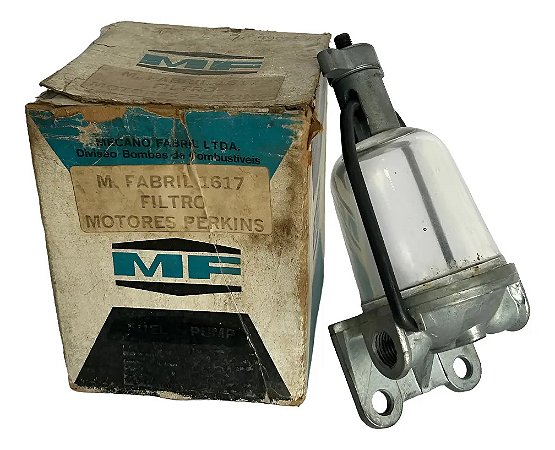 Filtro Bomba Combustível Diesel Mf 1617 Perkins 70990177