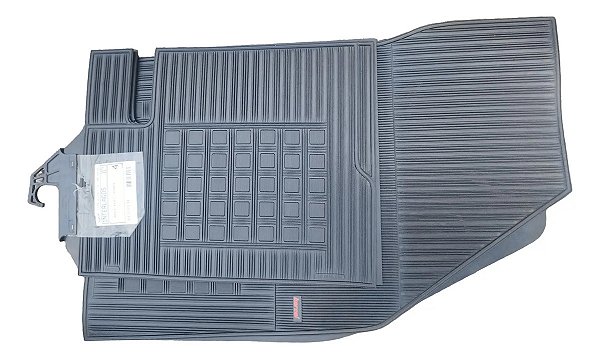 Jogo Tapete Borracha Kadett Monza Borcol Original Preto Preto